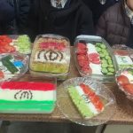 صبحانه پرچمی دبستان مهر امام رضا (ع) مدارس برتر مشهد